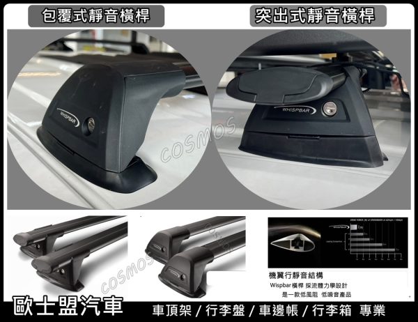 WHISPBAR 突出式 認證靜音橫桿：圖片 3