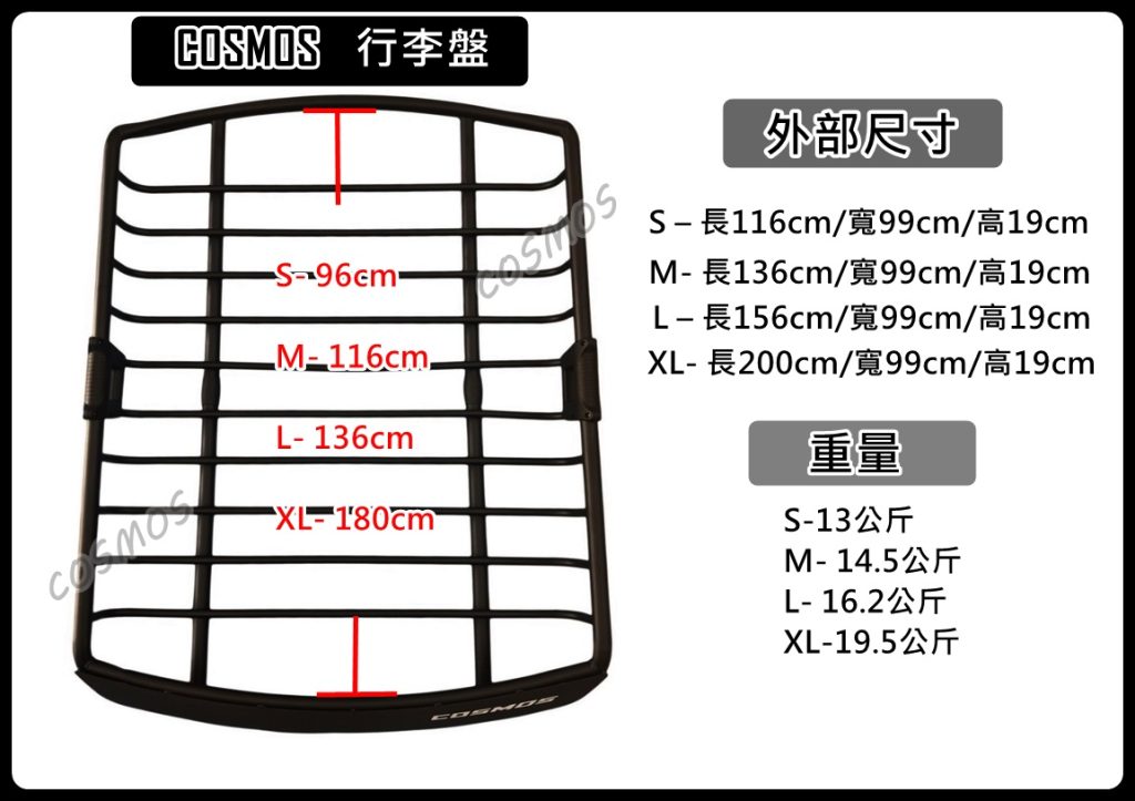 COSMOS 行李盤